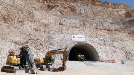 Αυτοψία του Χρίστου Δήμα στο εργοτάξιο της Χαλκίδας