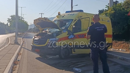 Χανιά: Γινόταν ΚΑΡΠΑ μέσα στο ασθενοφόρο που ανετράπη - Πώς συνέβη το τροχαίο