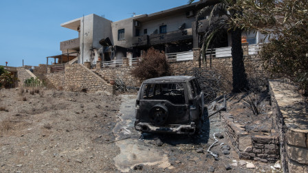 Ρέθυμνο: Η φωτιά άφησε πίσω της στάχτες και αποκαΐδια - Αποκαρδιωτικές εικόνες από την Πρέβελη