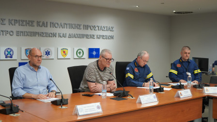 Σε επιφυλακή ο κρατικός μηχανισμός για νέο κύμα ισχυρών ανέμων - Συνεδρίασε η Επιτροπή Κινδύνου