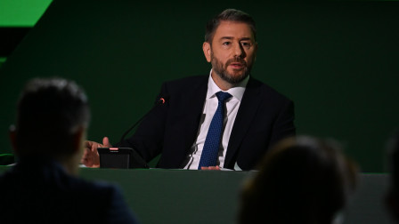 Ανδρουλάκης στη ΔΕΘ: Πρώτη θέση ο στόχος του ΠΑΣΟΚ, όχι σε κυβέρνηση με ΝΔ, επίθεση σε Τσίπρα