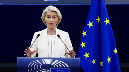 Φον ντερ Λάιεν: Η συγκινητική αναφορά στους πιλότους που σκοτώθηκαν στην Ψάθα - «Πέθαναν ως ήρωες»
