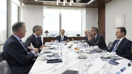 Συνάντηση Μητσοτάκη με τον CEO της JP Morgan στη Νέα Υόρκη - Τι συζητήθηκε