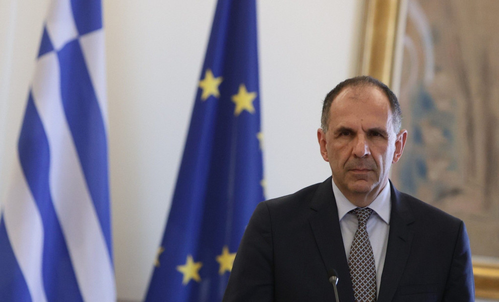 Συνάντηση του Υπουργού Εξωτερικών Γιώργου Γεραπετρίτη, με τον Υπουργό Εξωτερικών του Ισραήλ Eli Cohen, Πέμπτη 6 Ιουλίου 2023.
(ΒΑΣΙΛΗΣ ΡΕΜΠΑΠΗΣ/EUROKINISSI)