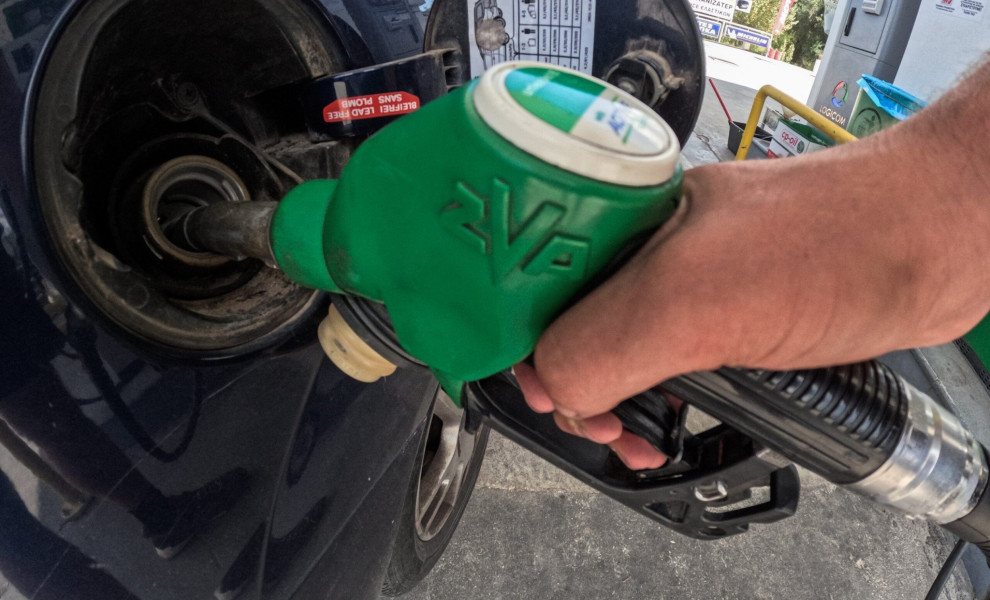 Στιγμιότυπο από πρατήριο καυσίμων.
(ΓΙΩΡΓΟΣ ΚΟΝΤΑΡΙΝΗΣ/EUROKINISSI)