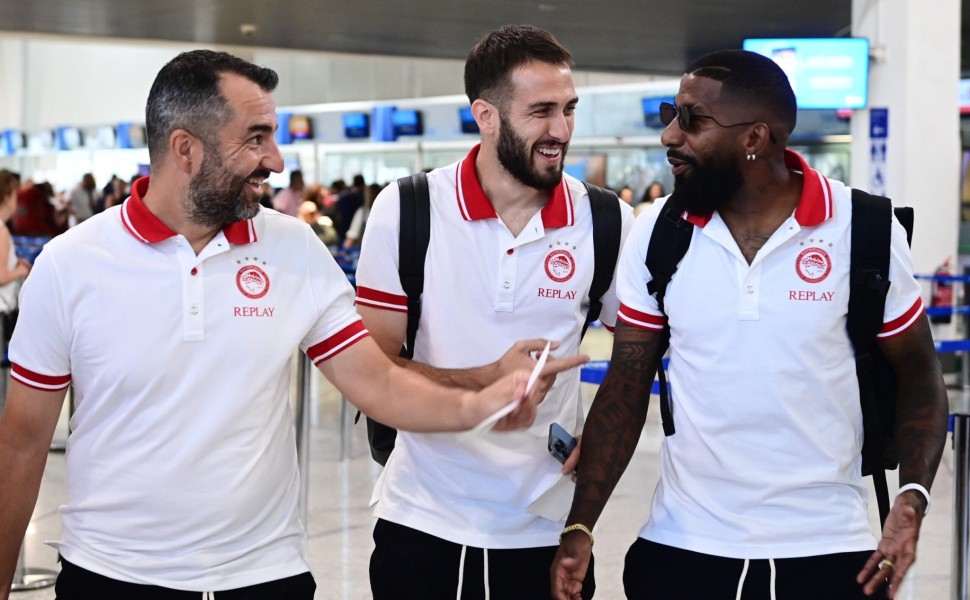 EUROPA LEAGUE / ΑΝΑΧΩΡΗΣΗ ΤΗΣ ΟΜΑΔΑΣ ΤΟΥ ΟΛΥΜΠΙΑΚΟΥ ΓΙΑ ΒΕΛΓΙΟ (ΓΙΩΡΓΟΣ ΜΑΤΘΑΙΟΣ / EUROKINISSI) EUROPA LEAGUE / ΑΝΑΧΩΡΗΣΗ ΤΗΣ ΟΜΑΔΑΣ ΤΟΥ ΟΛΥΜΠΙΑΚΟΥ ΓΙΑ ΒΕΛΓΙΟ (ΓΙΩΡΓΟΣ ΜΑΤΘΑΙΟΣ / EUROKINISSI)