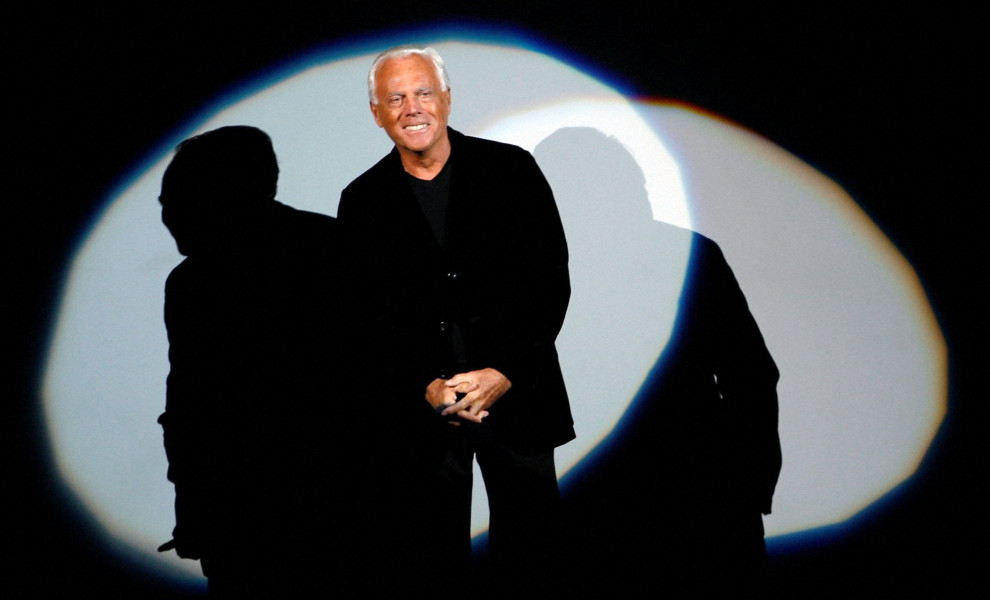 Ο διάσημος Ιταλός σχεδιαστής Giorgio Armani / Reuters