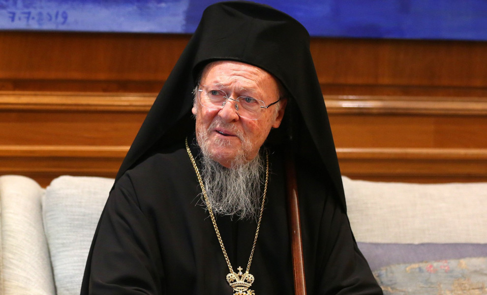 Ο Οικουμενικός Πατριάρχης Βαρθολομαίος. Φωτό: ORESTIS PANAGIOTOU/GREECE ECUMENICAL PATRIARCHATE DIPLOMACY/ΑΠΕ-ΜΠΕ