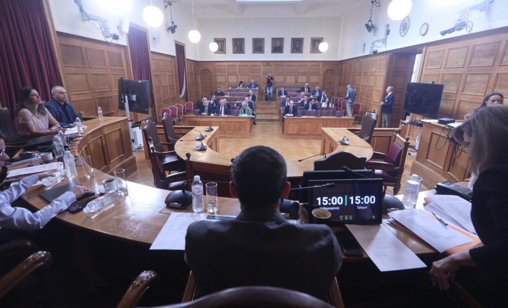 Συνεδρίαση της Εξεταστικής Επιτροπής (φωτο: Eurokinissi)
