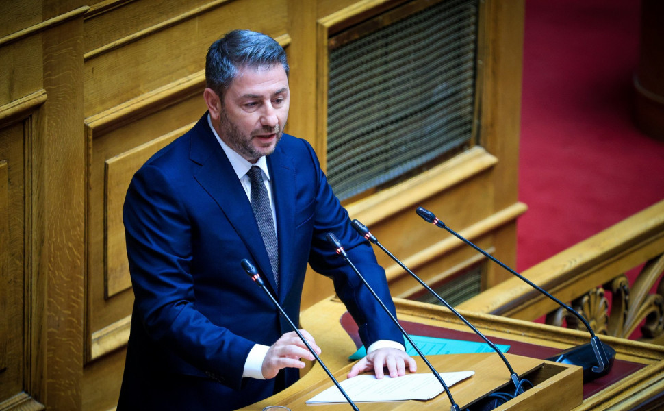 Ο Νίκος Ανδρουλάκης μιλά στην Ολομέλεια (φωτο: Eurokinissi) Ο Νίκος Ανδρουλάκης μιλά στην Ολομέλεια (φωτο: Eurokinissi)