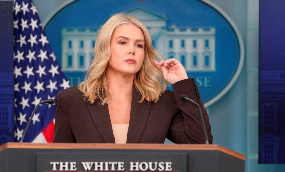 Η Καρολάιν Λέβιτ / Φωτ.: Reuters