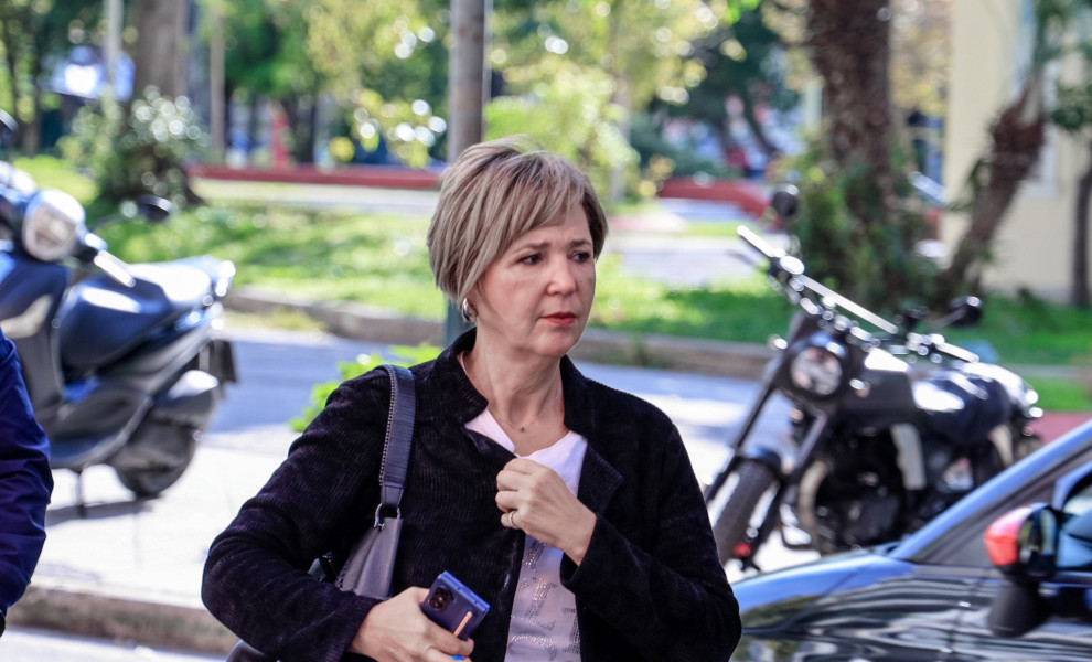 Η Όλγα Γεροβασίλη προσέρχεται στην Πολιτική Γραμματεία του ΣΥΡΙΖΑ/