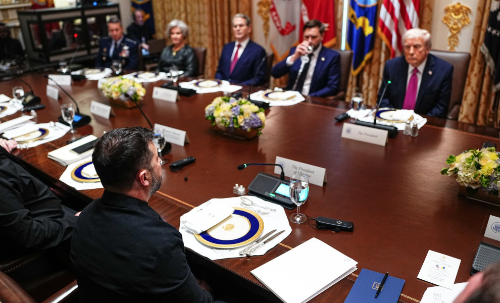 Διμερής συνάντηση Τραμπ - Ζελένσκι στον Λευκό Οίκο / Φωτογραφία ΑΠΕ - EPA