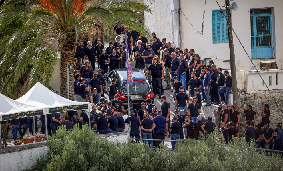 Η κηδεία του Φανούρη Καργάκη / Eurokinissi