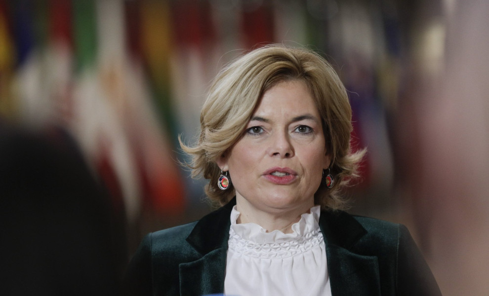 Η πρόεδρος της γερμανικής Βουλής Γιούλια Κλέκνερ / Φωτογραφία αρχείου ΑΠΕ