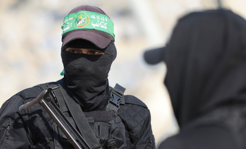 Πολεμιστής της Χαμάς (REUTERS/Dawoud Abu Alkas)