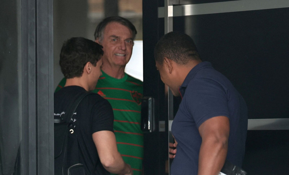 Ο πρώην Πρόεδρος της Βραζιλίας Ζαΐρ Μπολσονάρο/Φωτ. REUTERS.