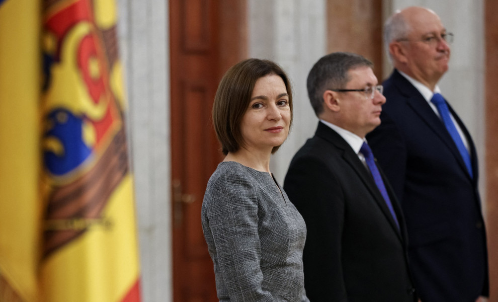 Η Μολδαβή πρόεδρος Μάια Σάντου / Φωτ.: Reuters