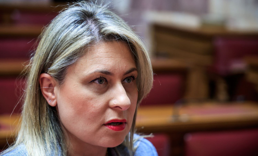 Η βουλευτής της Νέας Δημοκρατίας Χριστίνα Αλεξοπούλου/Αρχείου EUROKINISSI