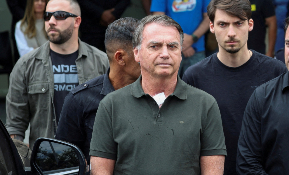 Ο Ζαΐχ Μπολσονάρου (REUTERS/Adriano Machado)