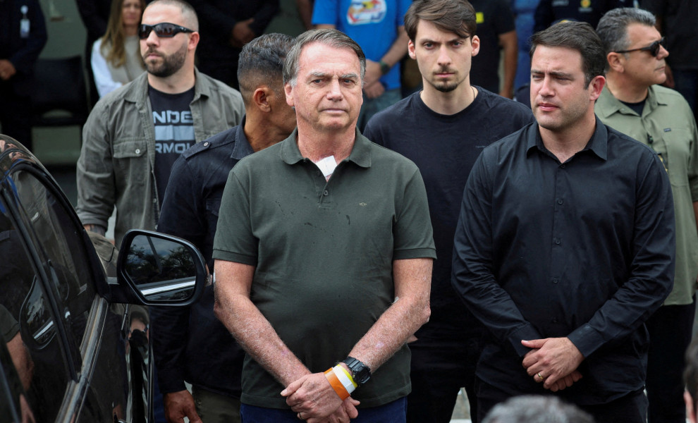 Ο Ζαΐχ Μπολσονάρου (REUTERS/Adriano Machado)