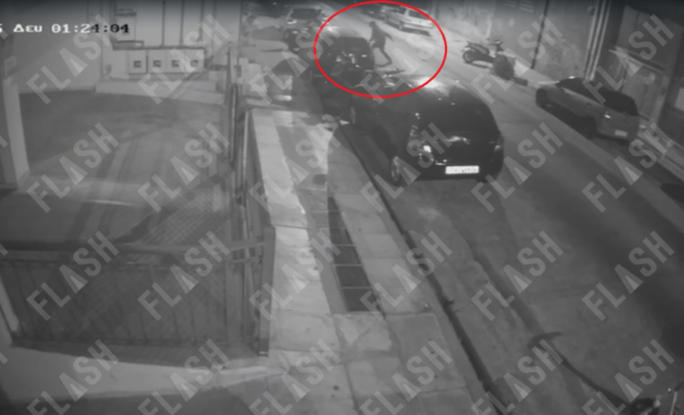 Η στιγμή της επίθεσης με χειροβομβίδα στα Σεπόλια