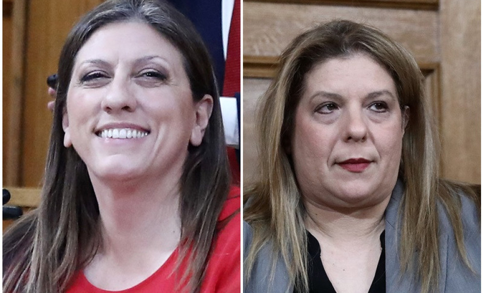Ζωή Κωνσταντοπούλου και Μαρία Συρεγγέλα/INTIME