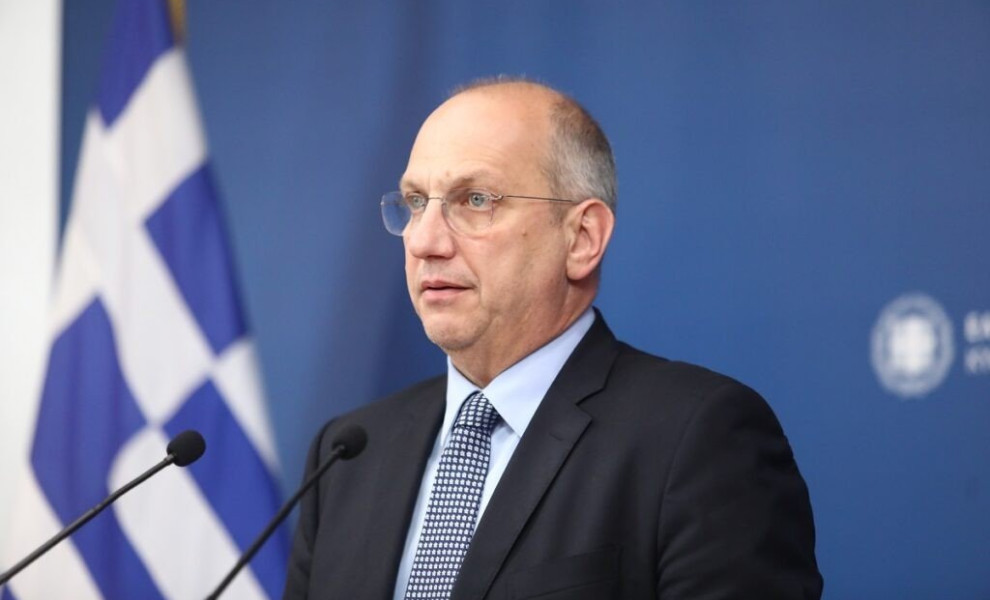 Ενημέρωση των πολιτικών συντακτών από τον Κυβερνητικό Εκπρόσωπο Γιάννη Οικονόμου, Πέμπτη 30 Μαρτίου 2023. 
(ΓΙΑΝΝΗΣ ΠΑΝΑΓΟΠΟΥΛΟΣ/EUROKINISSI)