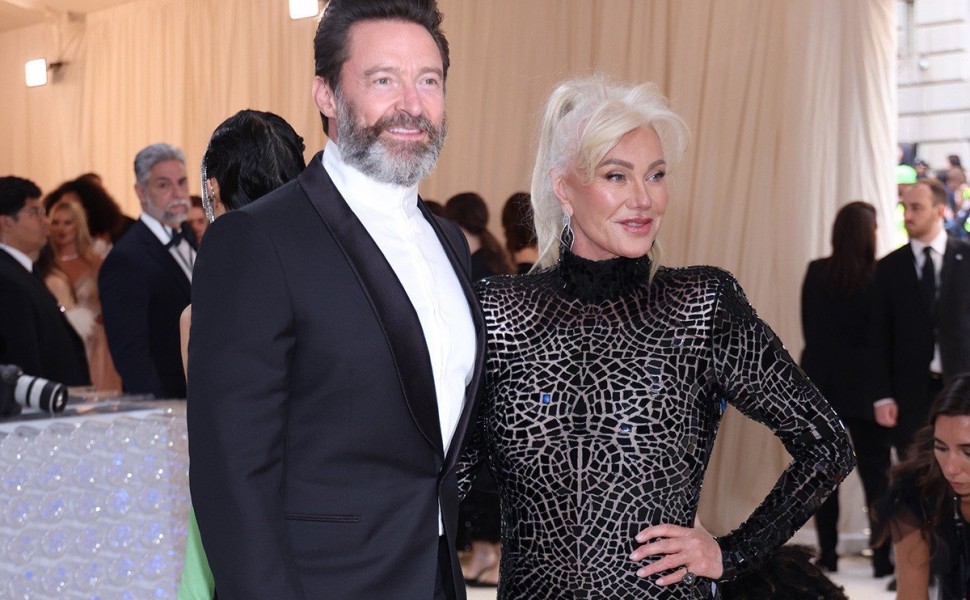 epa10603166 Hugh Jackman and Deborra-Lee Furness (R) arrive on the red carpet for the 2023 Met Gala, the annual benefit for the Metropolitan Museum of Art's Costume Institute, in New York, New York, USA, 01 May 2023. The theme of this year's event is the epa10603166 Hugh Jackman and Deborra-Lee Furness (R) arrive on the red carpet for the 2023 Met Gala, the annual benefit for the Metropolitan Museum of Art's Costume Institute, in New York, New York, USA, 01 May 2023. The theme of this year's event is the