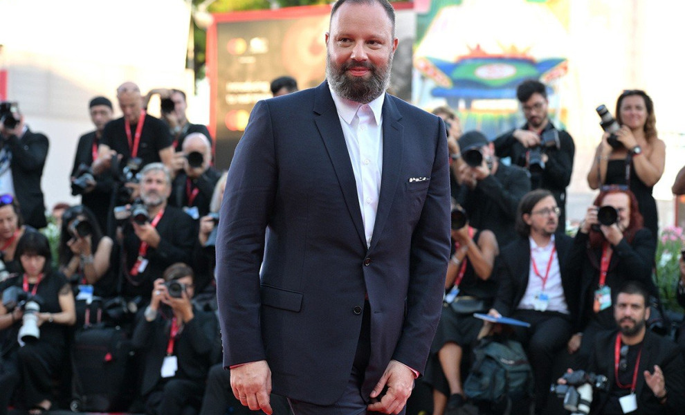 epa10834191 Greek filmmaker Yorgos Lanthimos arrives for the screening of 'Poor Things' during the 80th annual Venice International Film Festival, in Venice, Italy, 01 September 2023. The movie is presented in the official competition 'Venezia 80' at the 