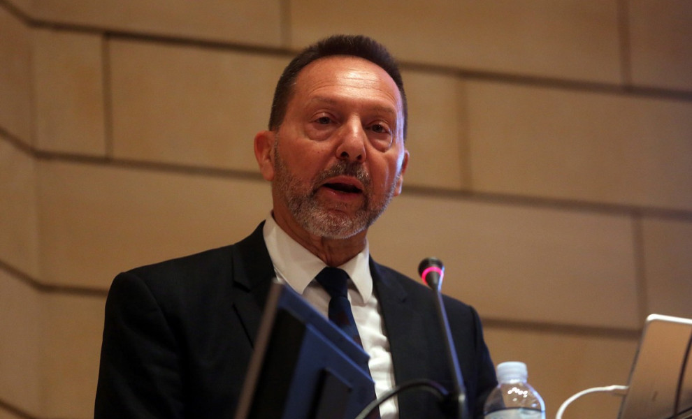 Ο διοικητής της Τράπεζας της Ελλάδος Γιάννης Στουρνάρας  μιλάει  στο 2ο Banking Forum με θέμα “Internal Audit, Risk Management and Compliance – Three voices, Two lines, One mission !”, το οποίο διοργανώνει το  Ινστιτούτο Εσωτερικών Ελεγκτών Ελλάδας – IIA 