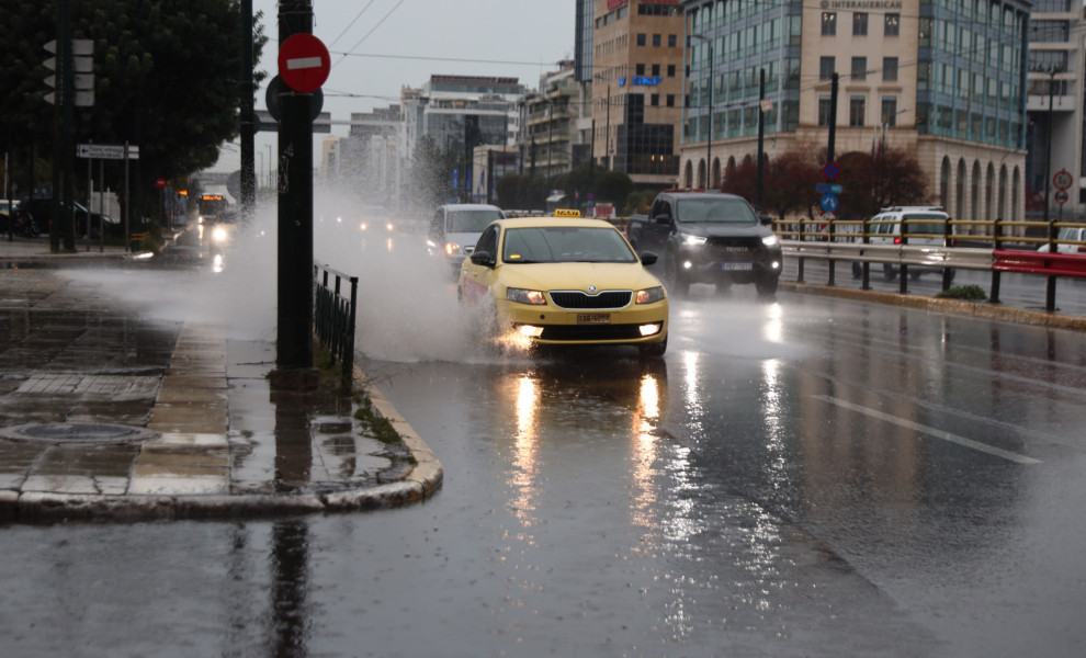 Κακοκαιρία στην Αθήνα / Φωτ.: Eurokinissi