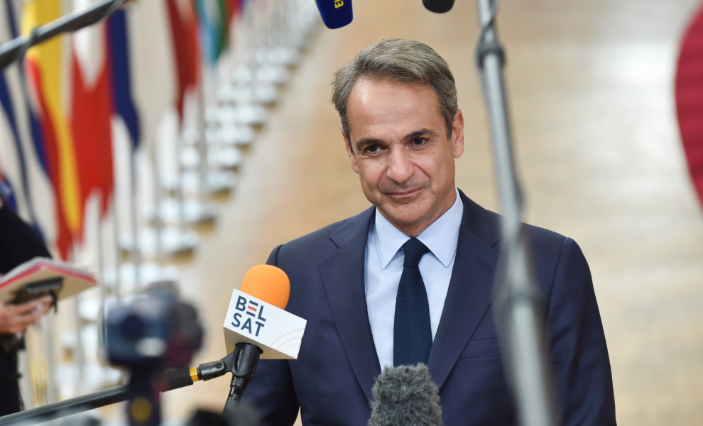 Ο Κυριάκος Μητσοτάκης στις Βρυξέλλες / Intime