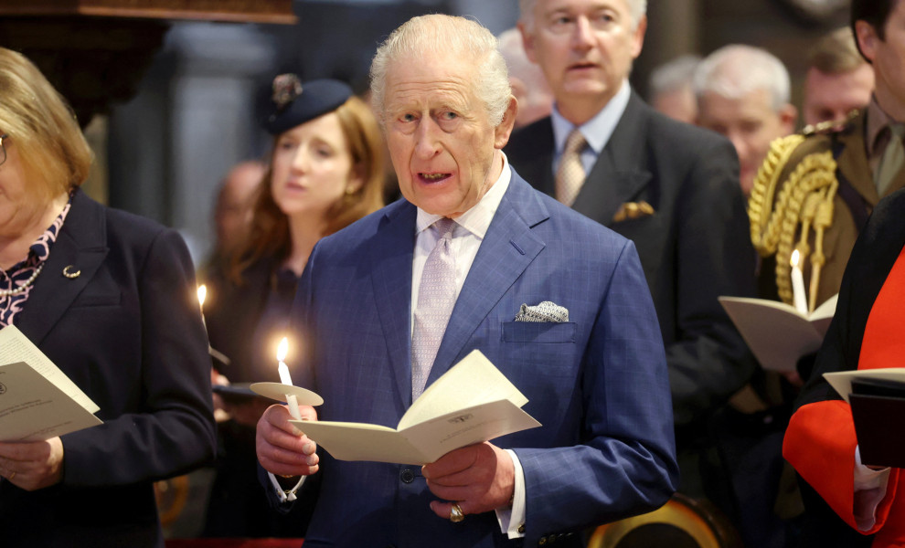 Ο βασιλιάς Κάρολος / Reuters