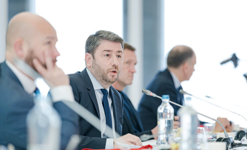 Ο Νίκος Ανδρουλάκης στις Βρυξέλλες σε σύνοδο των Ευρωπαίων Σοσιαλιστών / PES