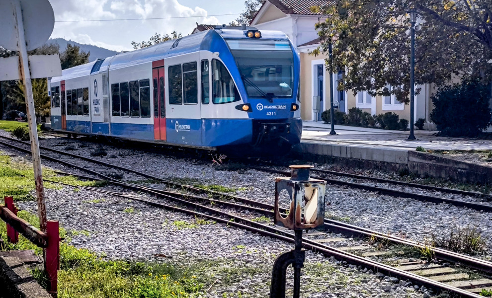 ΦΩΤΟ: HELLENIC TRAIN (ΓΙΩΡΓΟΣ ΚΟΝΤΑΡΙΝΗΣ/EUROKINISSI)