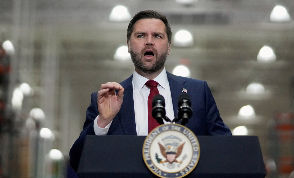 Ο αντιπρόεδρος των ΗΠΑ, Τζέι Ντι Βανς. Φωτό: Reuters