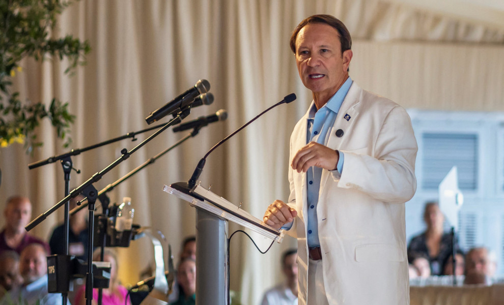 O ειδικός απεσταλμένος του Τραμπ για την Γροιλανδία και κυβερνήτης της Λουιζιάνα, Τζεφ Λάντρι / Reuters