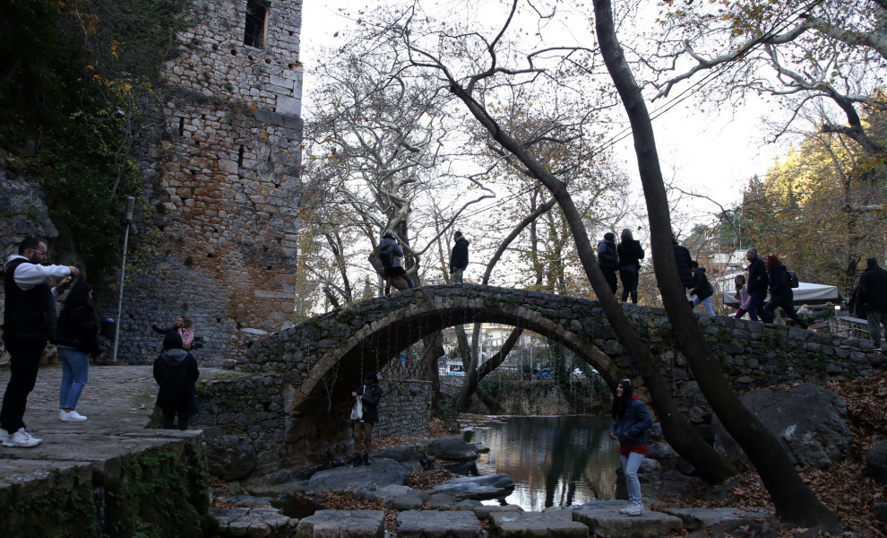 ΜΙΚΡΟ ΦΑΡΑΓΓΙ - ΠΗΓΕΣ ΚΡΥΑ ΛΙΒΑΔΕΙΑΣ (ΦΩΤΟ: INTIME NEWS / ΚΑΜΣΗΣ ΔΗΜΟΣΘΕΝΗΣ)