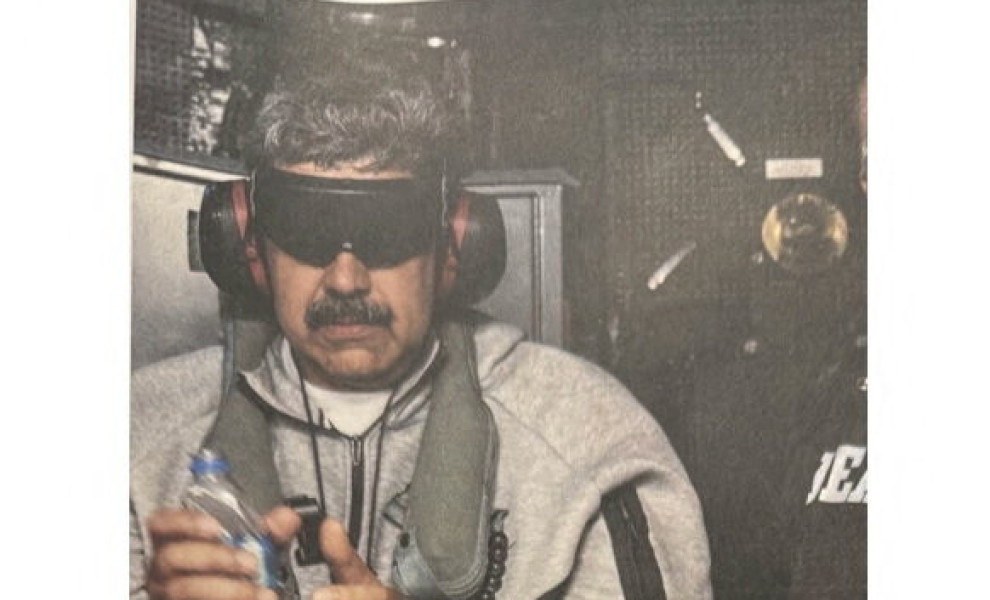 Η φωτογραφία που δημοσίευσε ο Τραμπ (φωτο: @realDonaldTrump/Handout via REUTERS)