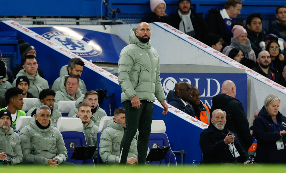 Ο Ένζο Μαρέσκα στον πάγκο της Τσέλσι. Πηγή: ΑΠΕ ΜΠΕ