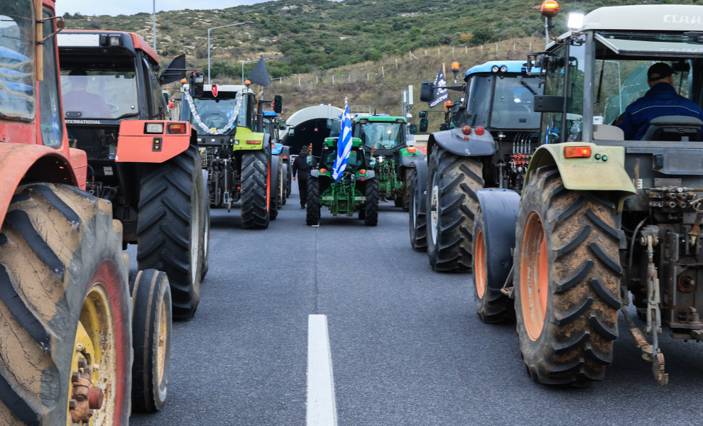 Μπλόκα - Αγρότες / Eurokinissi