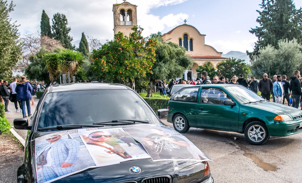 Κηδεία του 30χρονου Κώστα που ξυλοκοπήθηκε θανάσιμα / Eurokinissi