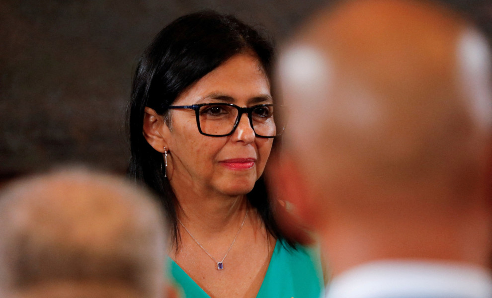 Η μεταβατική πρόεδρος της Βενεζουέλα, ντέλσι Ροδρίγκες / Reuters