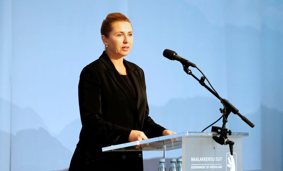 Η Πρωθυπουργός της Δανίας Μέτε Φρεντέρικσεν/Φωτ. Αρχείου ΑΠΕ-ΜΠΕ