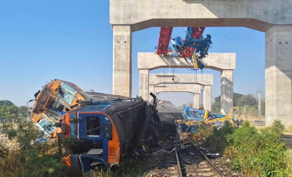 Σιδηροδρομικό δυστύχημα στην Ταϊλάνδη / Reuters