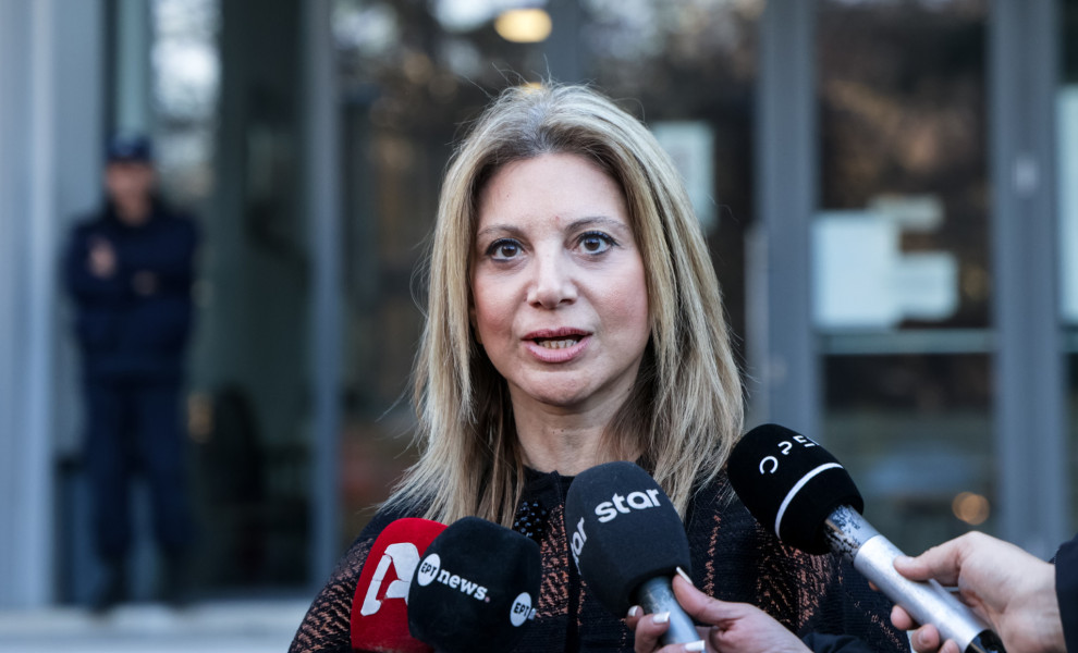 ΔΙΚΗ ΣΤΗΝ ΛΑΡΙΣΑ ΓΙΑ ΤΟ ΒΙΝΤΕΟ ΤΗΣ ΕΜΠΟΡΙΚΗΣ ΑΜΑΞΟΣΤΟΙΧΙΑΣ ΤΩΝ ΤΕΜΠΩΝ - ΜΑΡΙΑ ΚΑΡΥΣΤΙΑΝΟΥ (ΦΩΤΟ: EUROKINISSI)