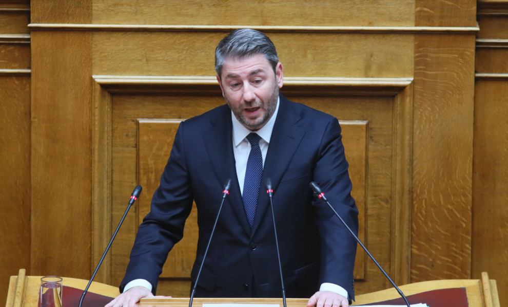 Ο ΝΙΚΟΣ ΑΝΔΡΟΥΛΑΚΗΣ ΣΤΗ ΣΥΖΗΤΗΣΗ ΣΤΗΝ ΟΛΟΜΕΛΕΙΑ ΤΗΣ ΒΟΥΛΗΣ ΤΟΥ ΝΟΜΟΣΧΕΔΙΟΥ ΤΟΥ ΥΠΟΥΡΓΕΙΟΥ ΥΠΟΔΟΜΩΝ ΚΑΙ ΜΕΤΑΦΟΡΩΝ (ΦΩΤΟ: ΣΩΤΗΡΗΣ ΔΗΜΗΤΡΟΠΟΥΛΟΣ/EUROKINISSI)