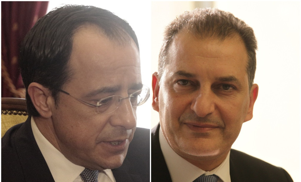 Νίκος Χριστοδουλίδης - Γιώργος Λακκοτρύπης (φωτο: Eurokinissi)