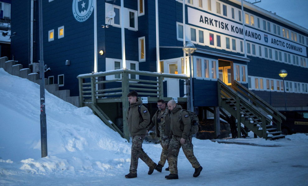 Δανοί στρατιώτες στη Γροιλανδία / Φωτ.: Reuters